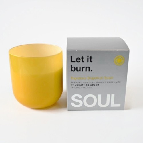 Jonathan Adler Grapefruit Pop Scented Candle for Soul Cycle- NIB - Retails $48