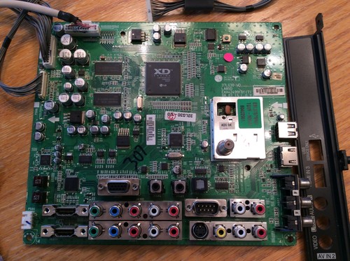 LG 32" LCD 32LG30-UD Main Board with Power Board + Tcon + Inverter(allset) - Picture 5 of 10