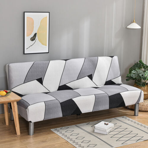 Extra Large Sofa Bed Cover Folding Armless Sofa Futon Slipcover Protector NEW - Picture 25 of 42