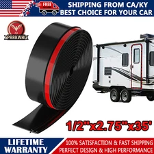 1/2"x2.75"x35' RV Trailer Slide Out Wiper Seal Camper Rubber Weather Seal Travel