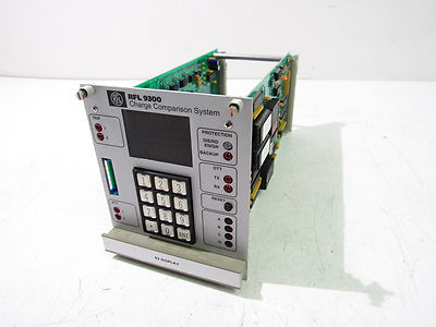 RFL 9300 CHARGE COMPARISON SYSTEM OPERATOR INTERFACE PANEL ***XLNT***