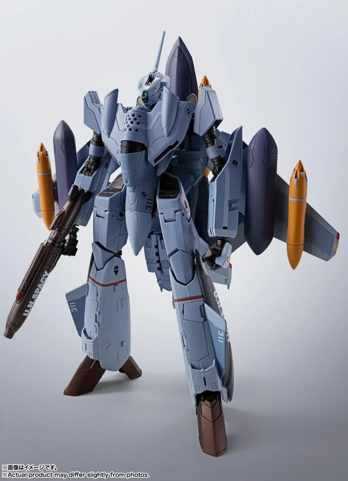 BANDAI HI-METAL R MACROSS ZERO VF-0APHOENIX (USO SHIN KUDO) + QF-2200D-B GHOST Foto 3 de 4