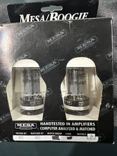 NOS MESA BOOGIE EL34 STR447 Red AC 10 Matched Power Tube Pair Hickok Maxi Test ¥
