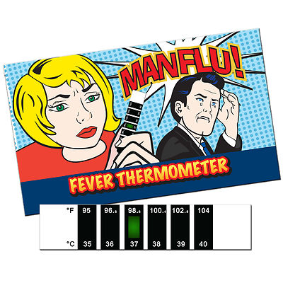 MANN GRIPPE! Stirnthermometer