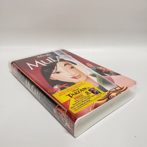 Disney Mulan VHS Tape - Masterpiece Collection New SEALED - Foto 3 di 3