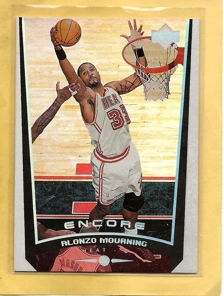 ALONZO MOURNING - 1998-99 Upper Deck Encore - #44 - Heat - MINT  