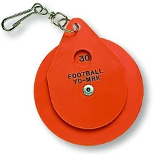 SMITTY | ACS-537 | Football Plastic Disc Chain Clip | Referee Officials