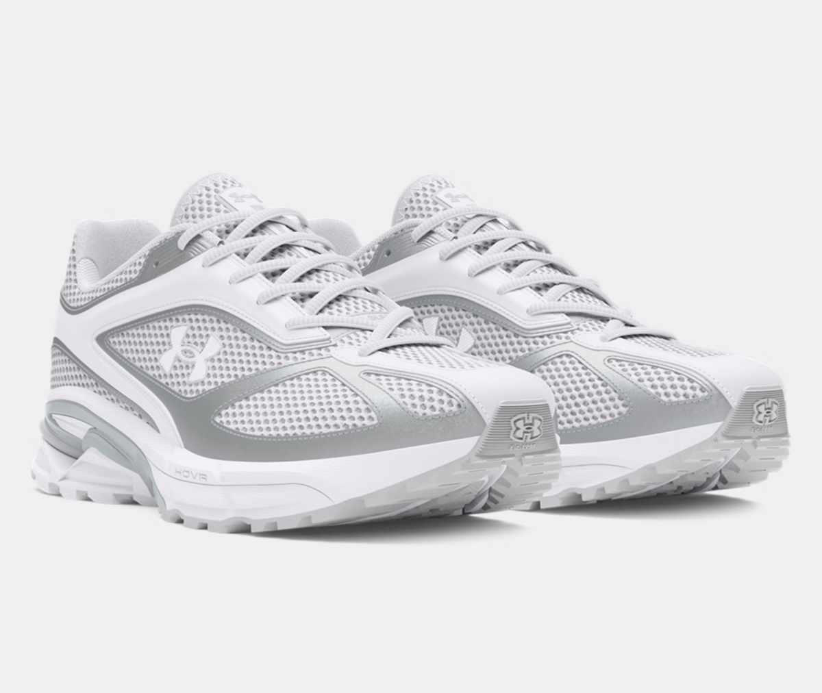 Under Armour UA Apparition Running Shoes White/ Silver | eBay display picture 2