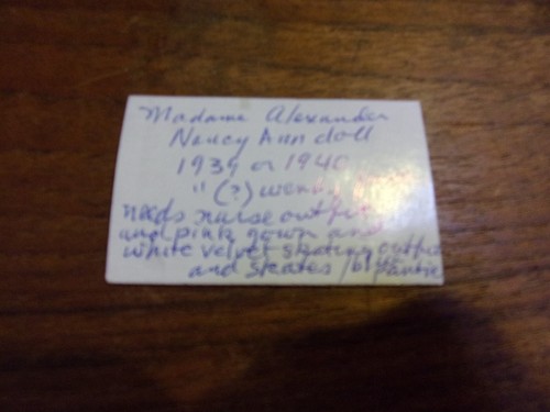 Madame Alexander Vintage 1940s Composition doll 14" Lovely - Picture 6 of 6