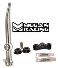 Megan Short Shifter Kit For 88-00 Honda Civic SOHC D15 D16 +Energy Black Bushing