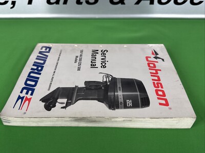 Manuel D'entretien Johnson Evinrude 120-300 CV 1988 - Numéro De Pièce 507758, Occasion