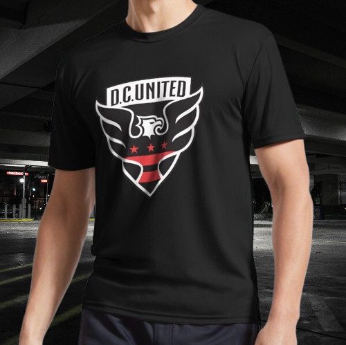 T-shirt the D.C. United logo attivo taglia divertente moda maglietta americana