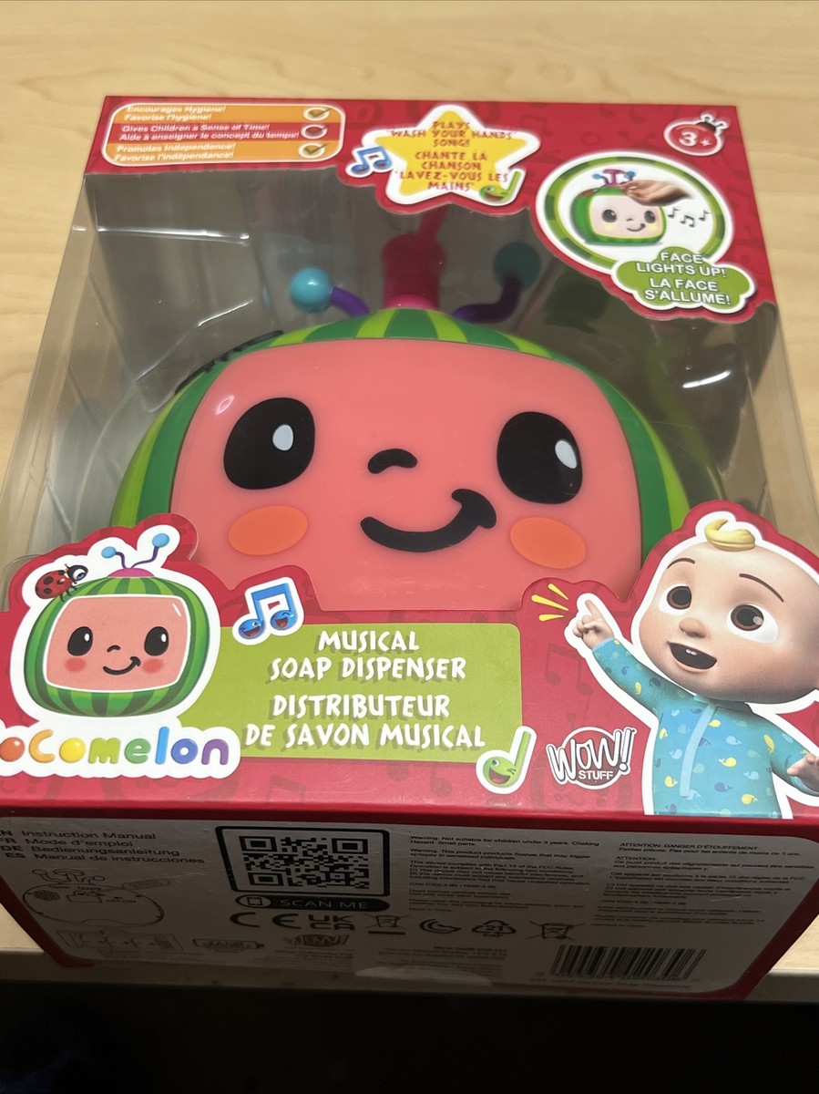 CoComelon Musical Soap Dispenser　ヒビあり　中古 CoComelon Musical Soap Dispenser Wash Your Hands Song Lights