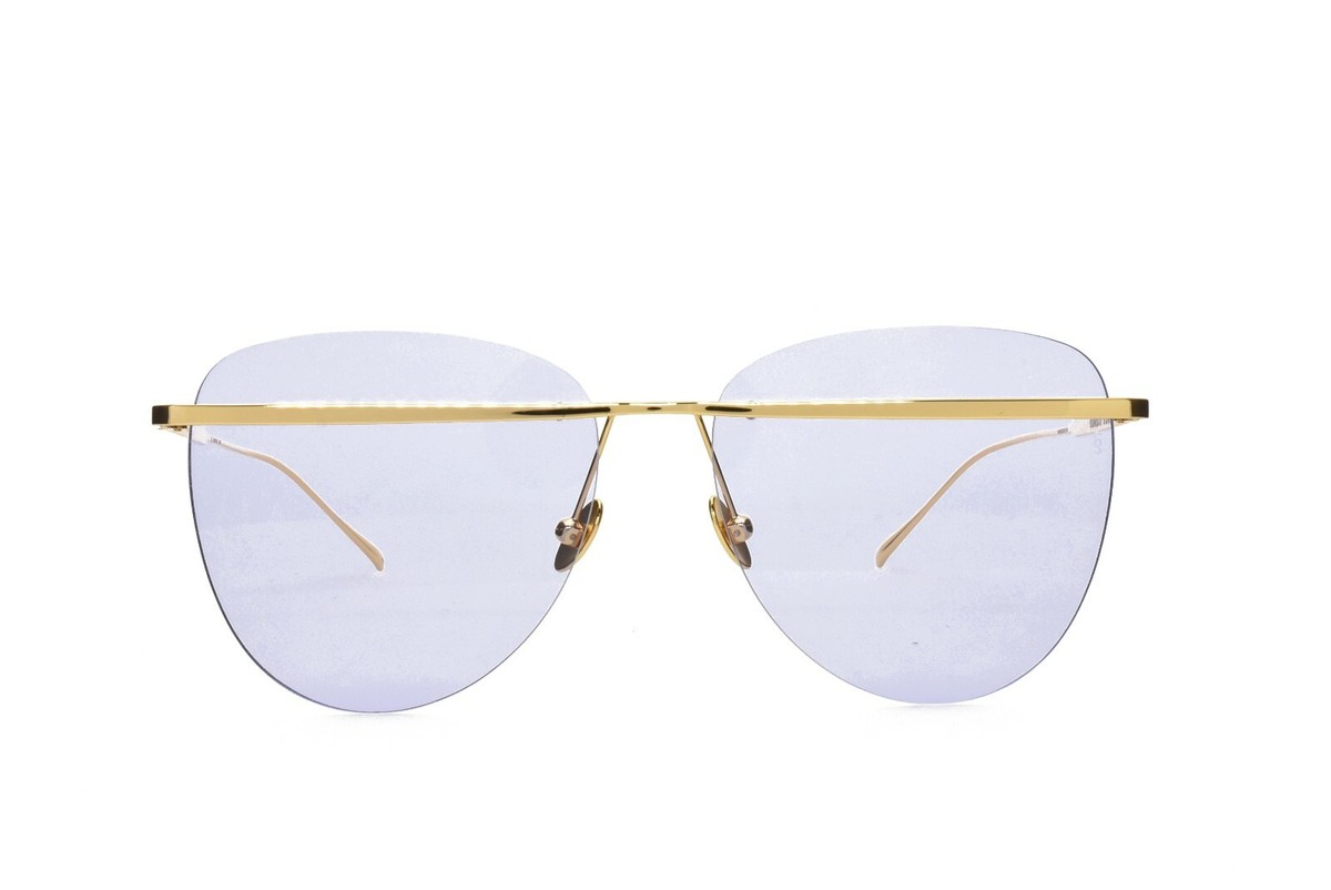 SUNDAY SOMEWHERE Tallulah 58mm Rimless Sun… Sunday Somewhere-Tallulah-WGO White Gold Tan - Walmart.com main image 4