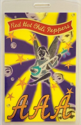 RED HOT CHILI PEPPERS - AAA - LAMINATED BACKSTAGE PASS - 1990s