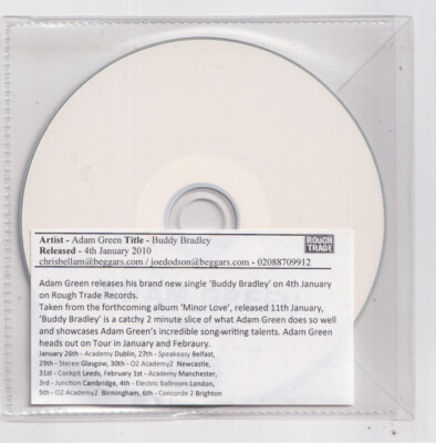 (LL189) Adam Green, Buddy Bradley - 2010 DJ CD