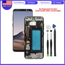 For Samsung Galaxy S8 G950 G950F G950V Incell LCD Display Screen Digitizer Frame