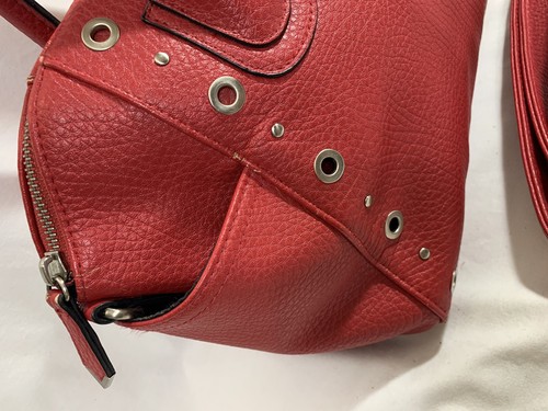 Sam & Libby RED Satchel/Crossbody Purse - Clean - Picture 3 of 8