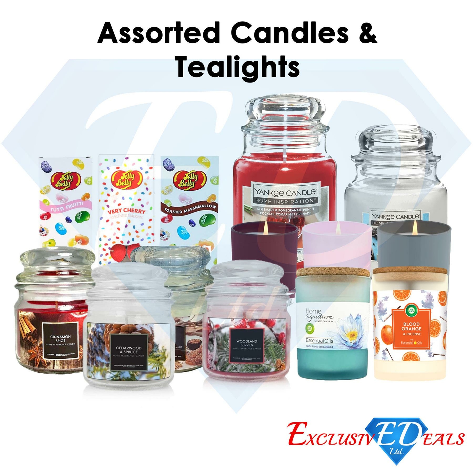 Candles & Tealights HUGE RANGE Yankee, Airwick, Ted Baker, Jelly Belly