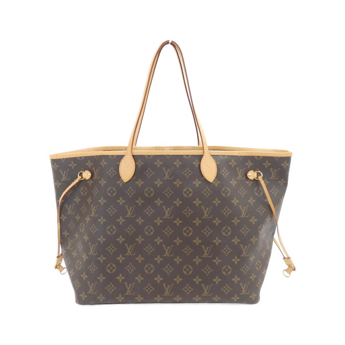 Authentic LOUIS VUITTON Monogram Neverfull GM M40990 Bag 260 006