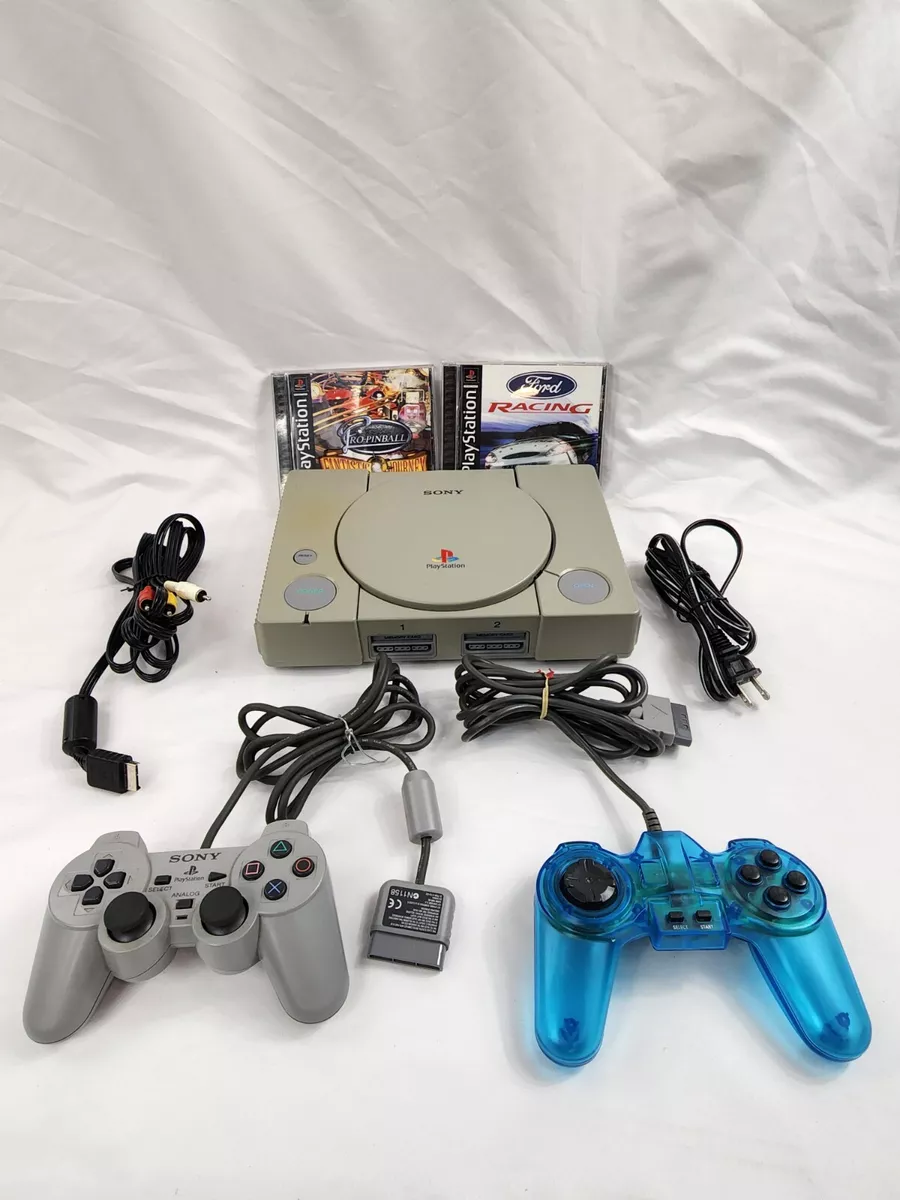 PlayStation PSOne system- Complete w/2 original controllers, games