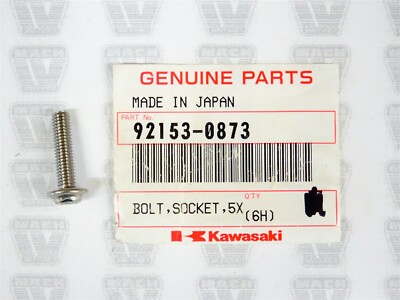 Kawasaki NOS NEW 92153-0873 Socket Bolt 5x20 EX ZX | eBay UK