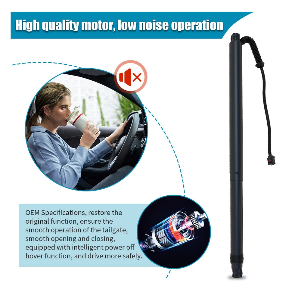 2X Soportes de elevación eléctrica para puerta trasera izquierda y derecha para Ford Edge 2009-2012 2013 Foto 2 de 4