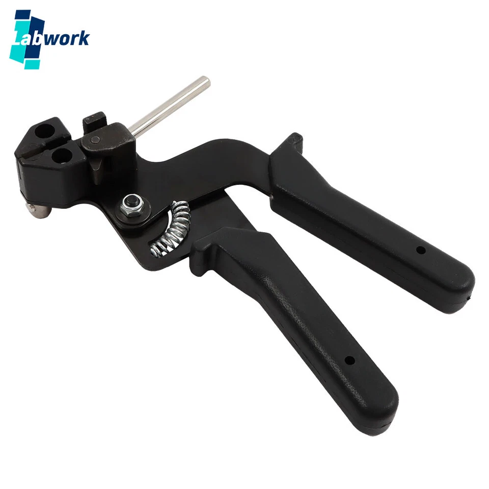 Steel Cable Tie Gun Heavy Duty Stainless Auto Tightener Tensioner Cutter AU - image 4 of 4
