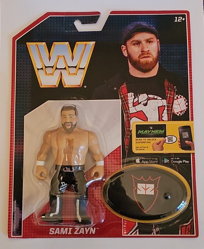 wwe mattel retro Sami Zayn Action Figure...