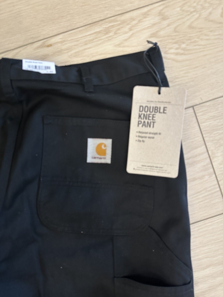 carhartt double knee Black 36×32 Carhartt Double Knee Pants - Black | Flatspot