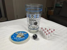 ICup IPartyHard Brew-A-Rama Bowling Drinkware 10 Mini Pins & Ball #SH