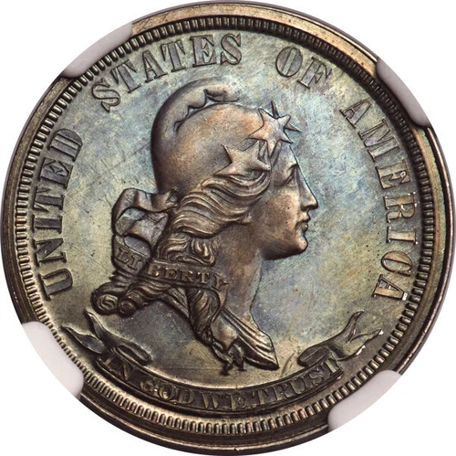 1869 25C Standard Silver Quarter Pattern NGC PR67 Judd-722 Pollock-803 High R...