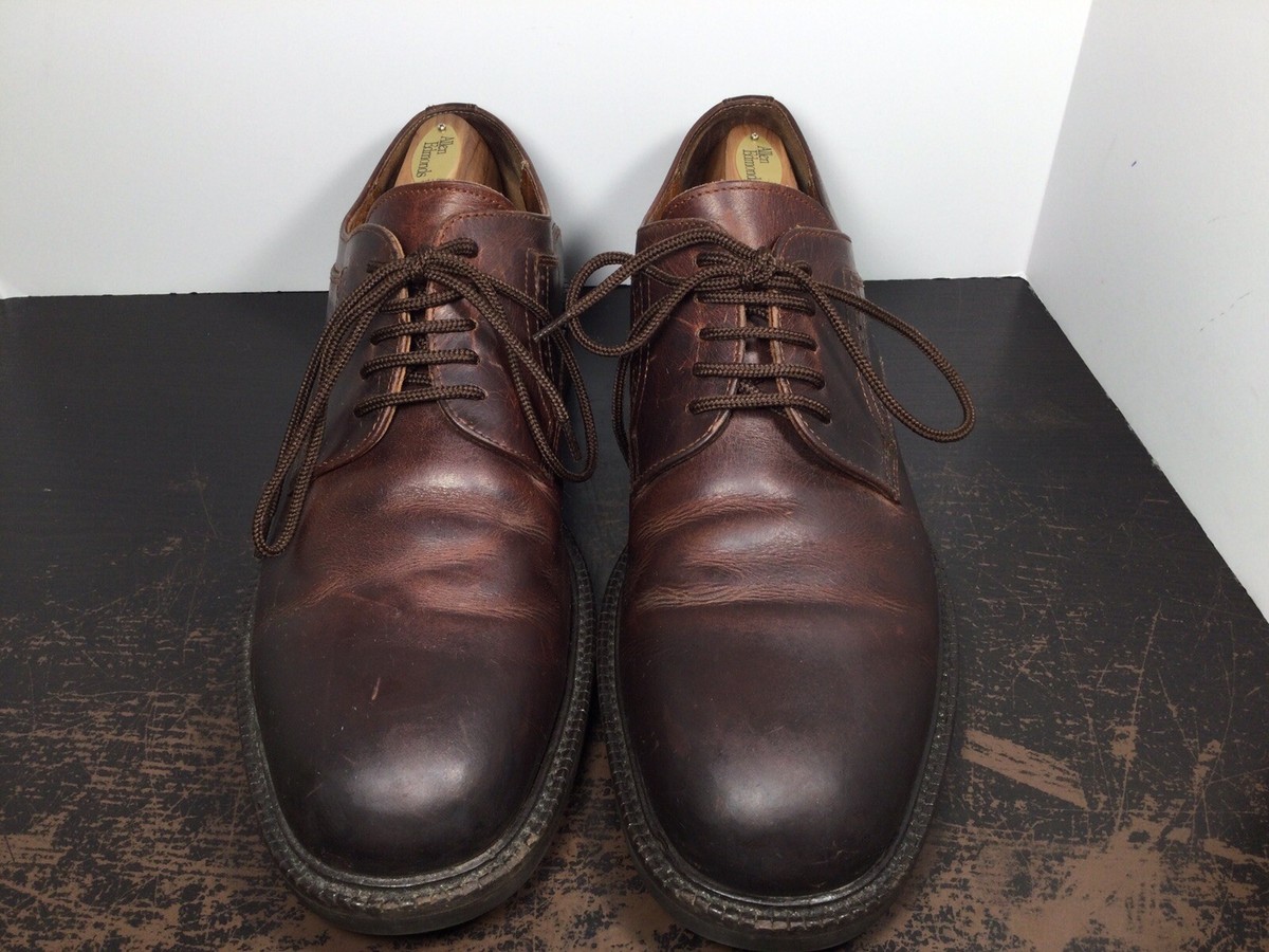 ジョンストンアンドマーフィー パスポート オックスフォードシューズ ブラウン Johnston & Murphy Passport Brown Leather Size 12 M 20-1620