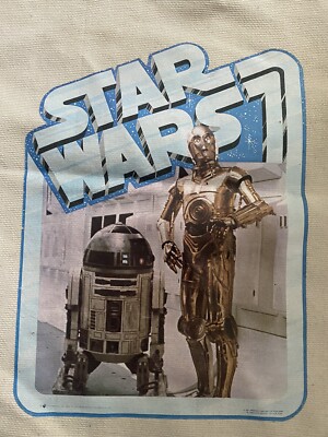 Vintage 1977 Star Wars Cloth Bag | eBay