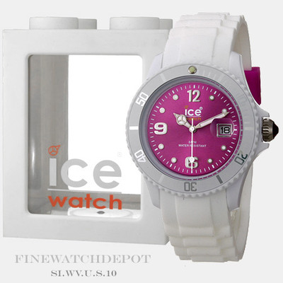Authentic Ice White Purple Unisex Watch