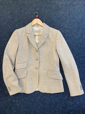 Anna Lascata Celia Jacket - Sand & White Size 36 (uk 8/10) Rpp £400