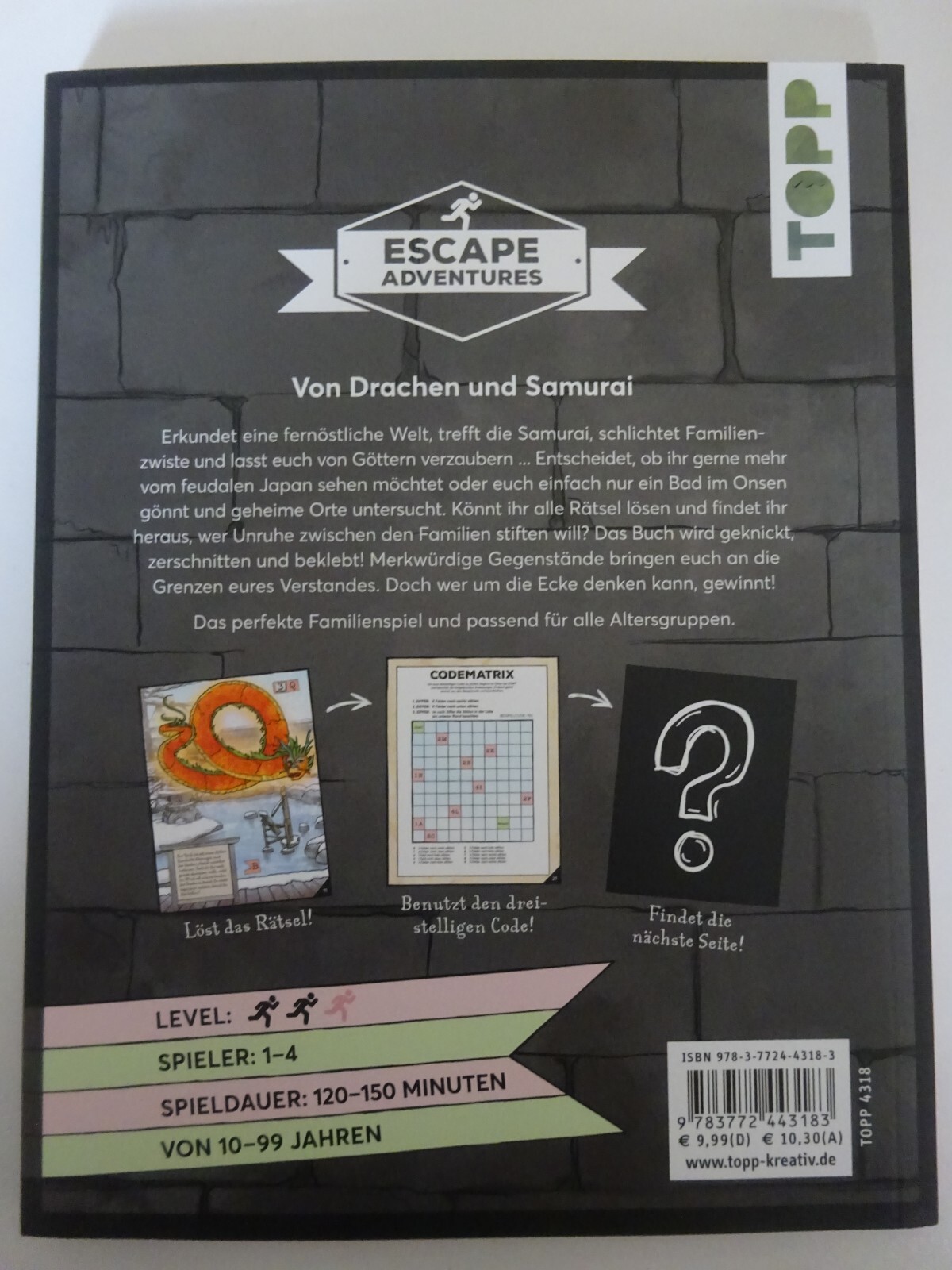Thumbnail - Escape Adventures - Von Drachen Und Samurai Von Simon Zimpfer