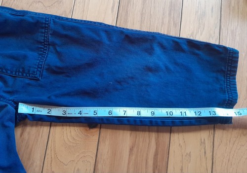 Boys' Wonder Kids Straight Fit Navy Blue Pull On Pants Size 4T 100% Cotton  - Picture 5 of 6