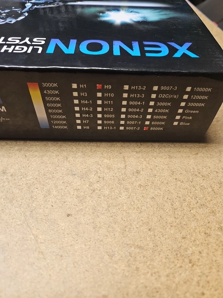 xenon conversion kit Bulbs H9 8000k 35w Hid Nissan Volvo Jeep Suzuki  - Image 2 of 3