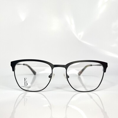 Ellen Degeneres Love Eyeglasses/Glasses Frames Clear Black Metal (52-19-140)