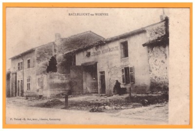 RAULECOURT-en-WOEVRE (55) VILLEN & AUBERGE GERARD 1914-1915