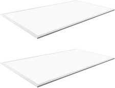 2-20 Pack 2 x 4 FT LED Flat Panel Light Recessed Lighting Drop Bulb Ceiling Lamp