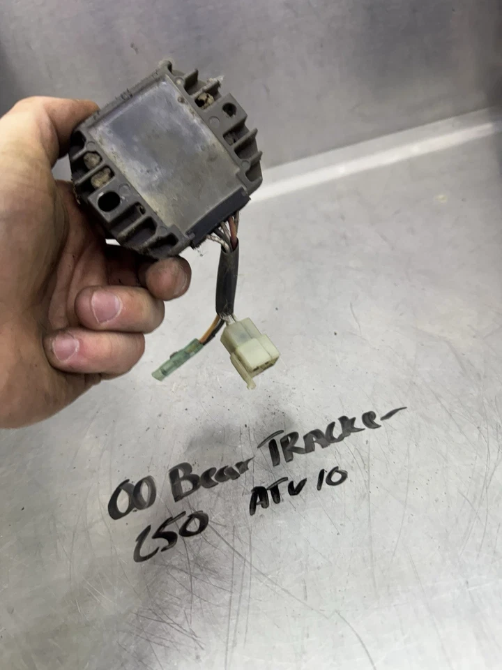 Regulador de voltaje Yamaha Bear Tracker 250 1999 00 01 OEM Foto 4 de 4