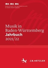 Musik in Baden-Wrttemberg. Jahrbuch 2021/22 - 9783662660980