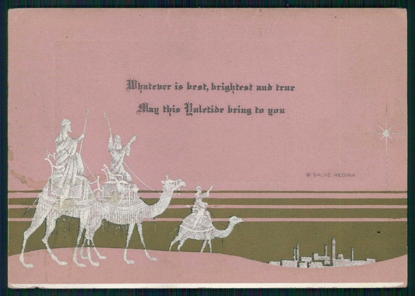 Natale Natale Re Magi Re Magi cartoncino formato cartolina TC6592