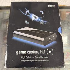 ELGATO Game Capture HD High Definition Game Recorder W/ Cables Box
