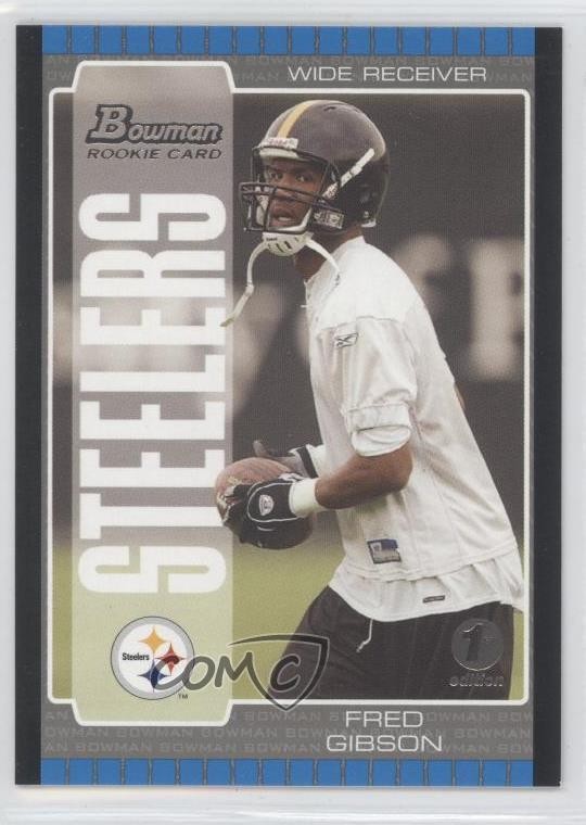 2005 Bowman 1st Edition Fred Gibson #157 Rookie RC 0c4