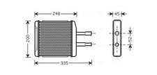 Radiateur Chevrolet EVANDA