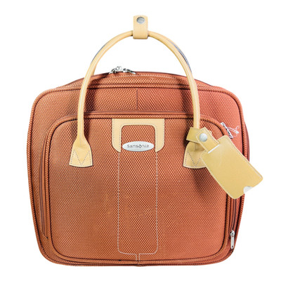Samsonite Vintage Brown Laptop Briefcase Carry On Travel Bag Organizer