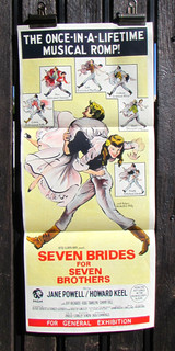 Movie Poster Seven Brides for Seven Brothers Jane Powell